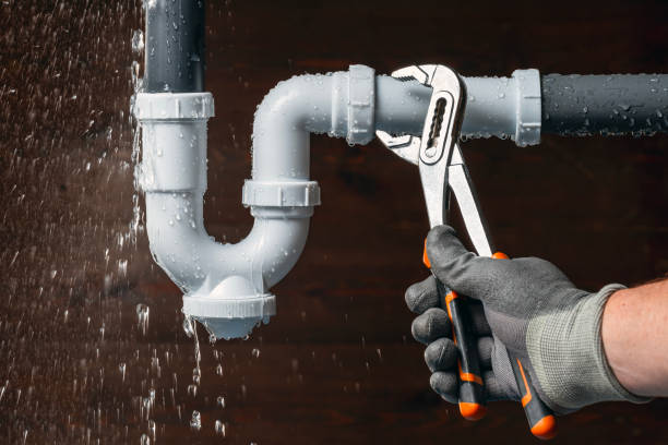 Professional Plumbing technician working in Pep, NM